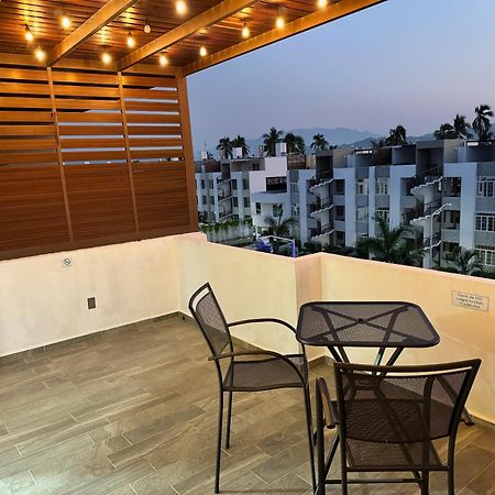 Apartamento Penthouse Manzanillo exclusivo con alberca Exterior foto