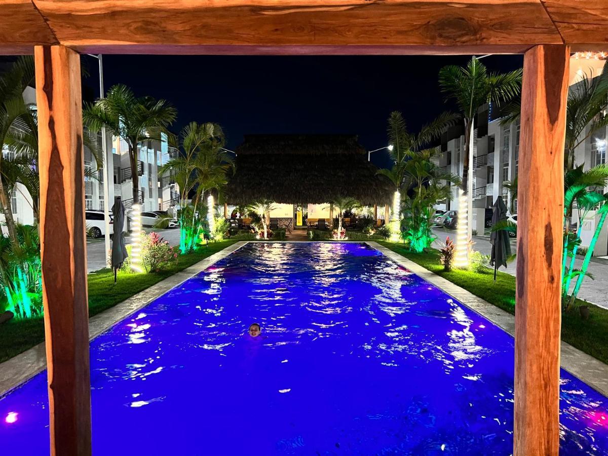 Apartamento Penthouse Manzanillo exclusivo con alberca Exterior foto