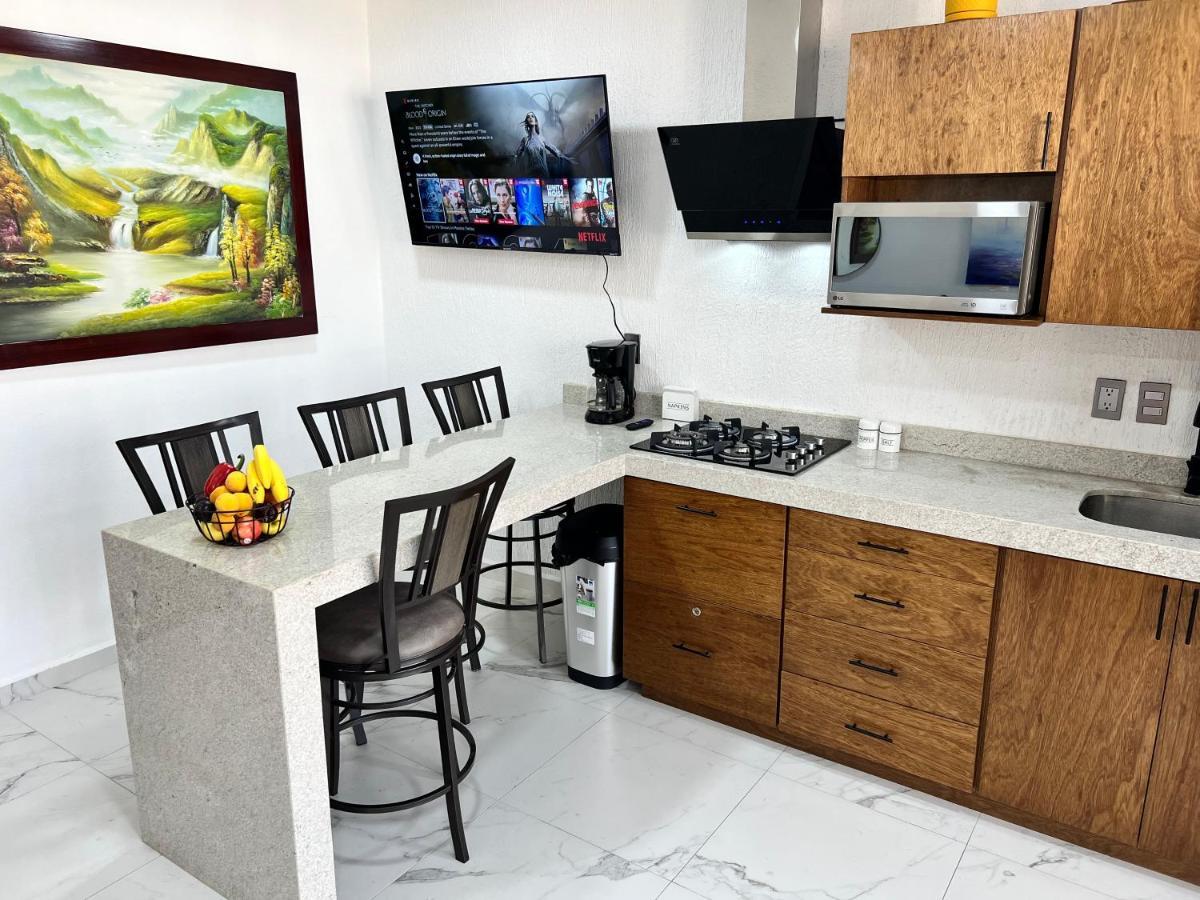 Apartamento Penthouse Manzanillo exclusivo con alberca Exterior foto